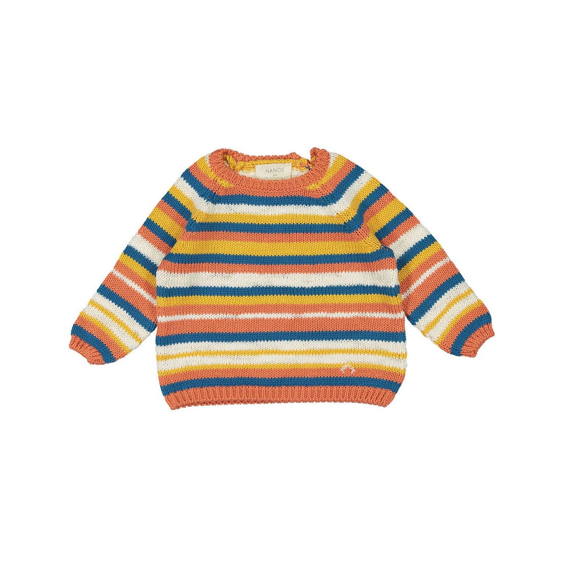 Nanos Colorful Stripe Baby Sweater
