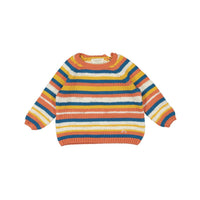 Nanos Colorful Stripe Baby Sweater