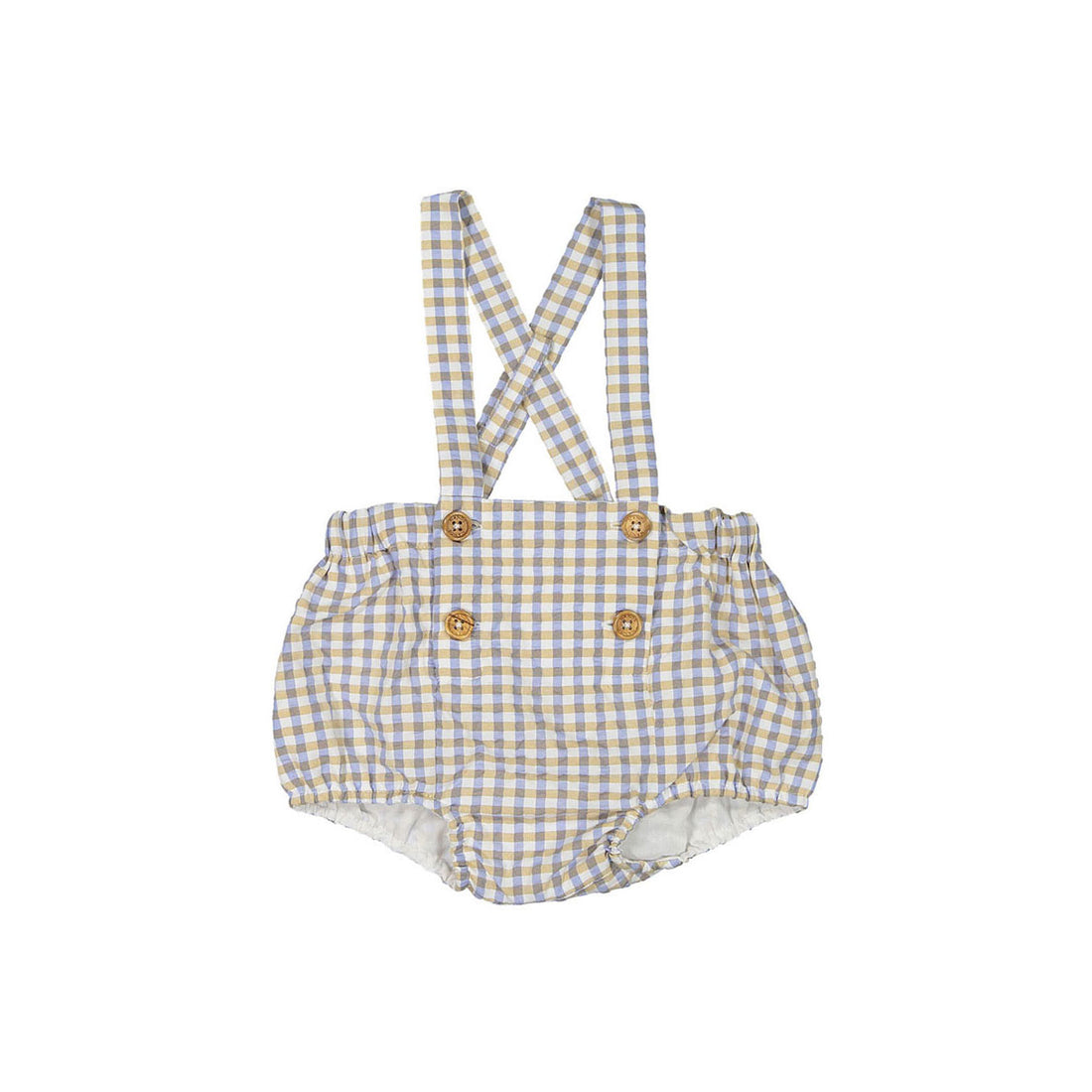 Nanos Small Check Suspender Bloomers