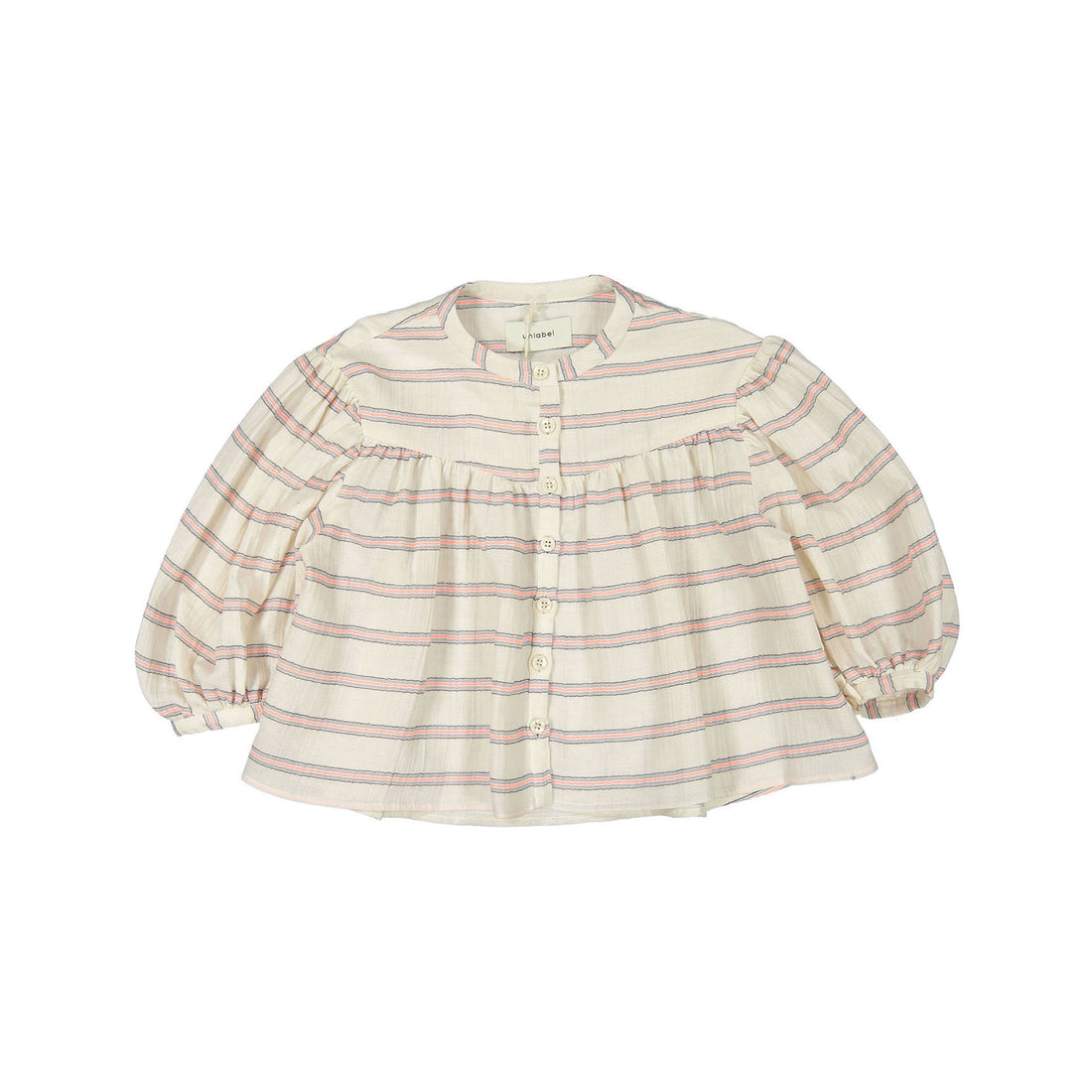 Unlabel Milk/Pink Stripes Dear Blouse