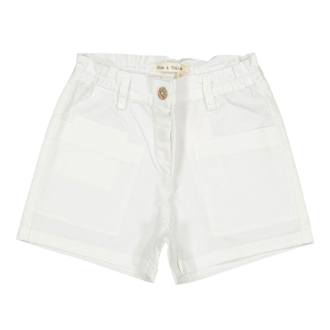 Zhoe and Tobiah White Pocket Shorts
