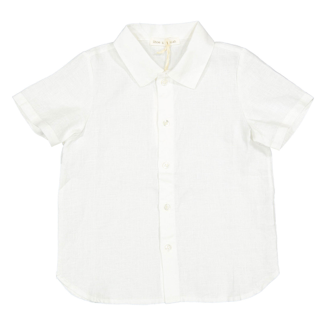Zhoe and Tobiah White Linen Shirt