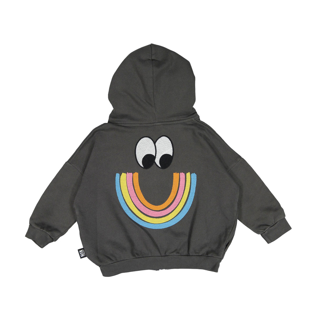 Little Man Happy Happy Rainbow Hoodie Jacket