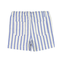 Maan Blue Stripe Snake Shorts