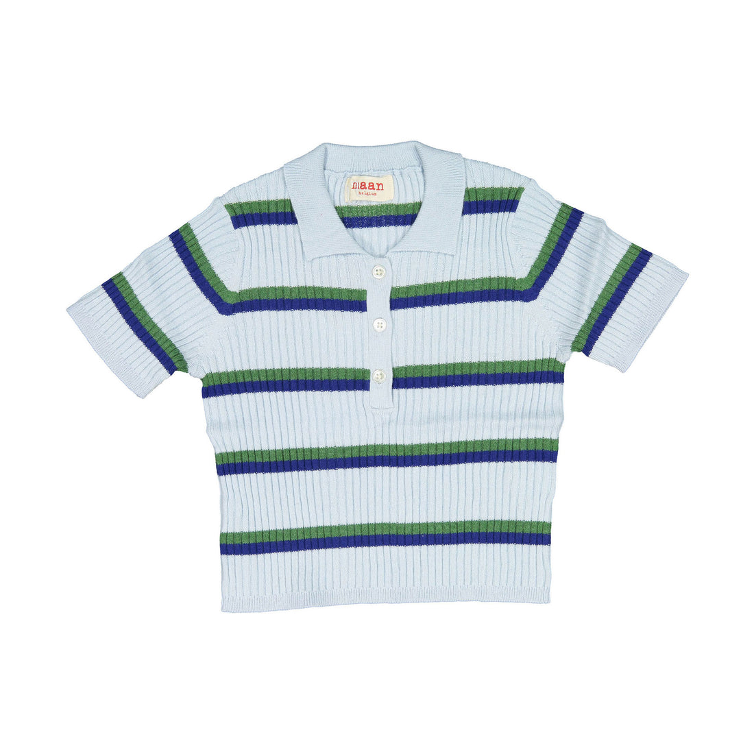Maan Frost Blue Stripe Coyote Polo