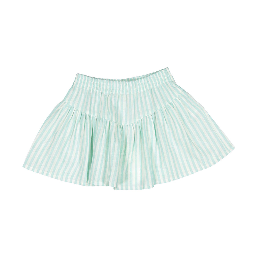 Maan Water Stripe Mink Skirt