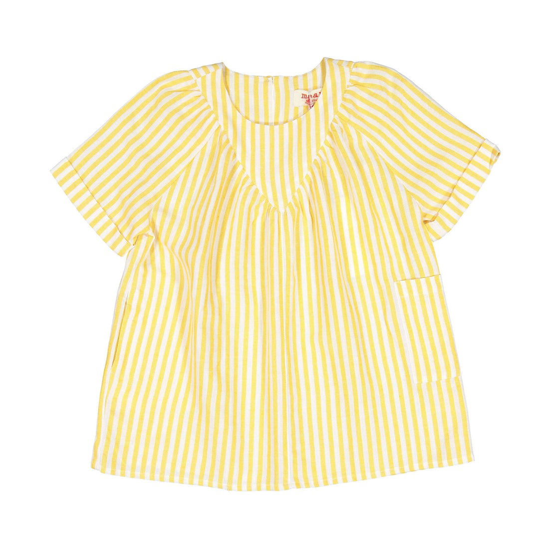 Maan Blonde Stripe Pony Dress
