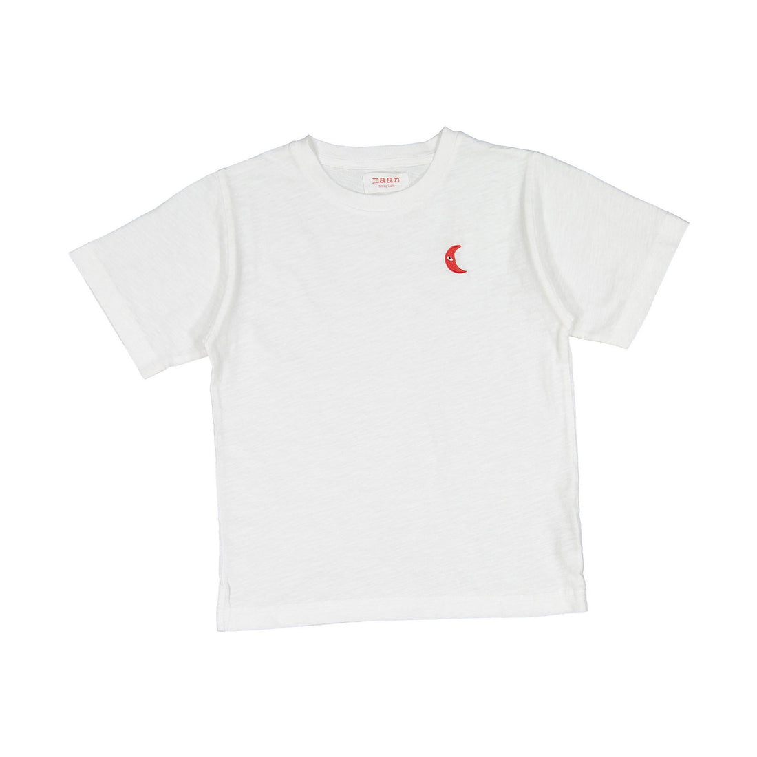 Maan White Jersey Beetle Tee