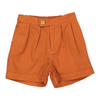 Caramel Orange Arum Shorts