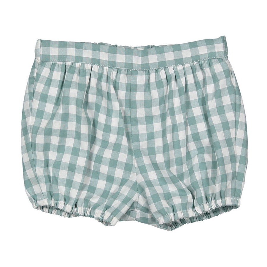 Kidiwi Thyme Green Gingham Babiane Bloomers