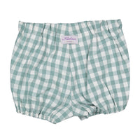 Kidiwi Thyme Green Gingham Babiane Bloomers