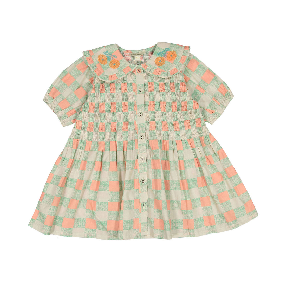 Bonjour Diary Chess Checks Tunique Blouse