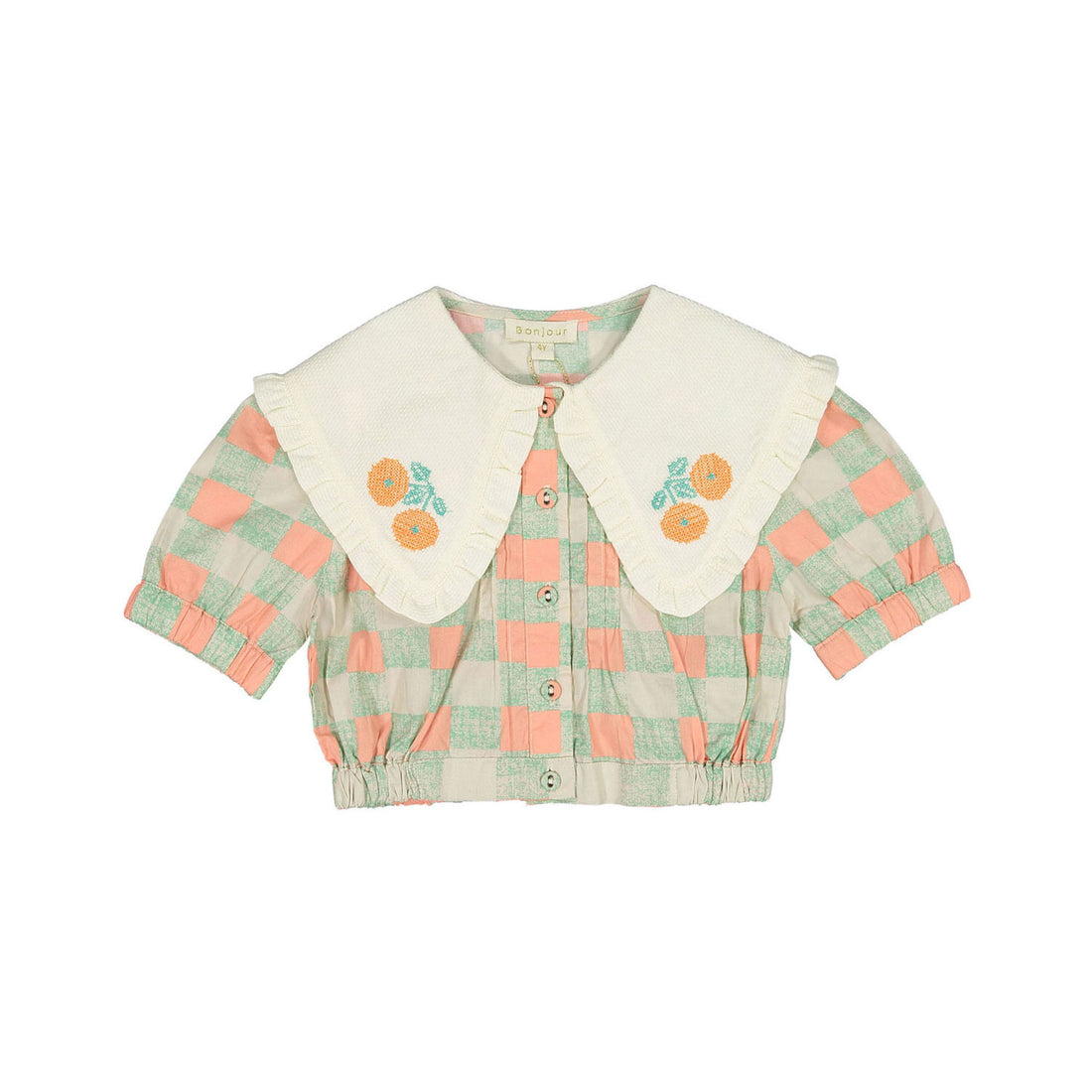 期間限定値下げ】bonjour diary CROP SHIRT 4y 【公式通販】