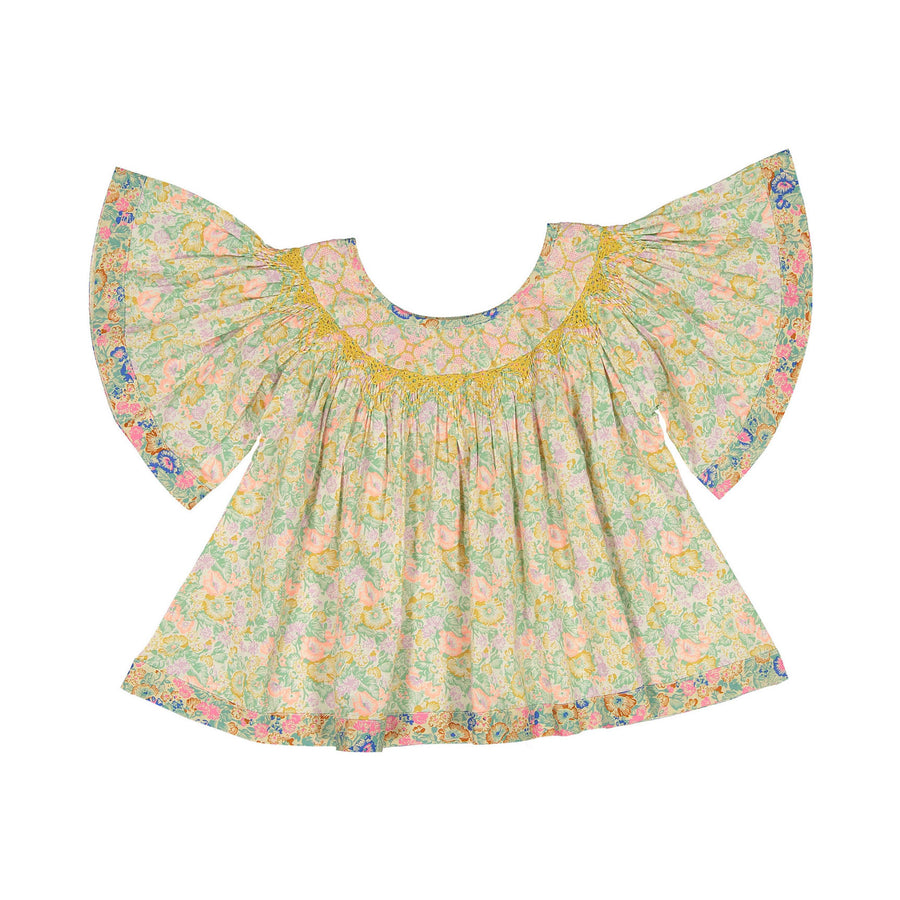 Bonjour Diary Pastel Garden Butterfly Blouse