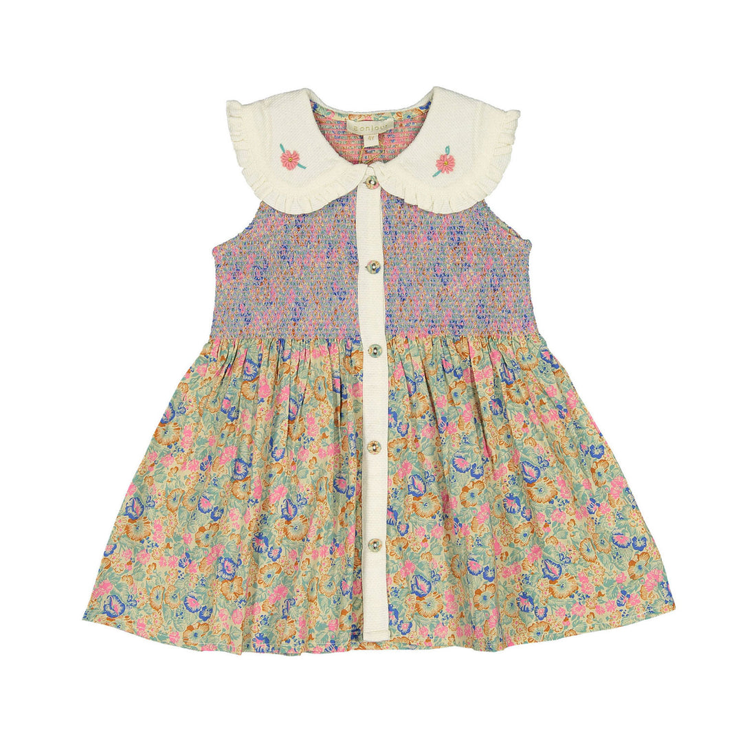 Bonjour Diary Blue Garden Ibiza Sleeveless Top