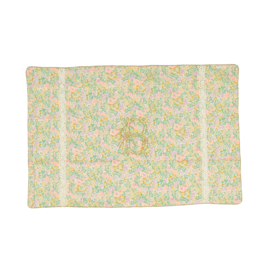 Bonjour Diary Pastel Garden Embroidered Cushion Case