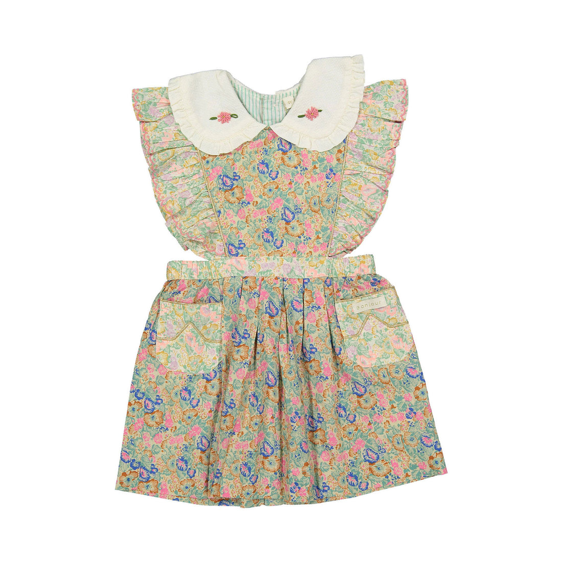 Bonjour Diary Blue Garden Apron Dress