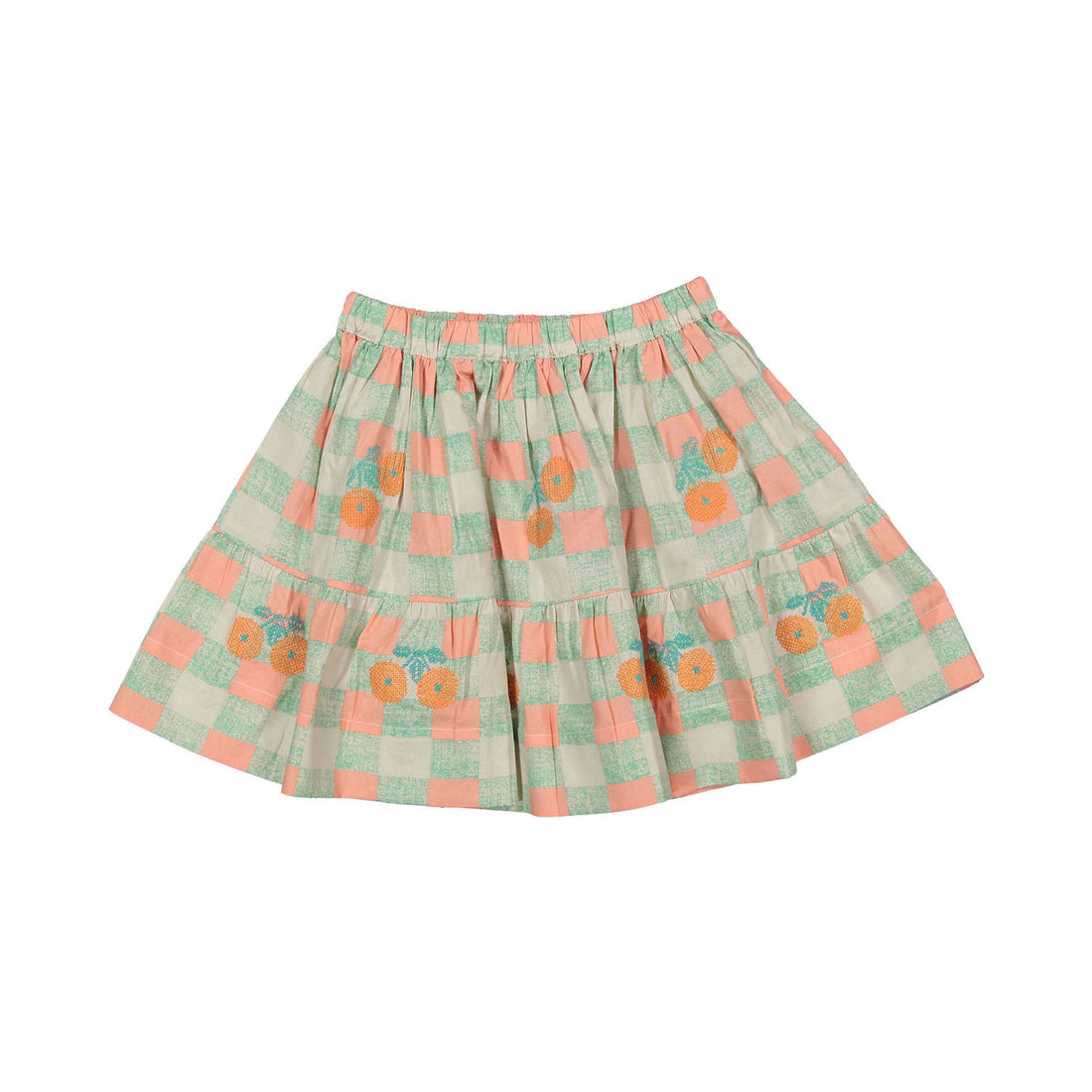 Bonjour Diary Chess Checks Skirt