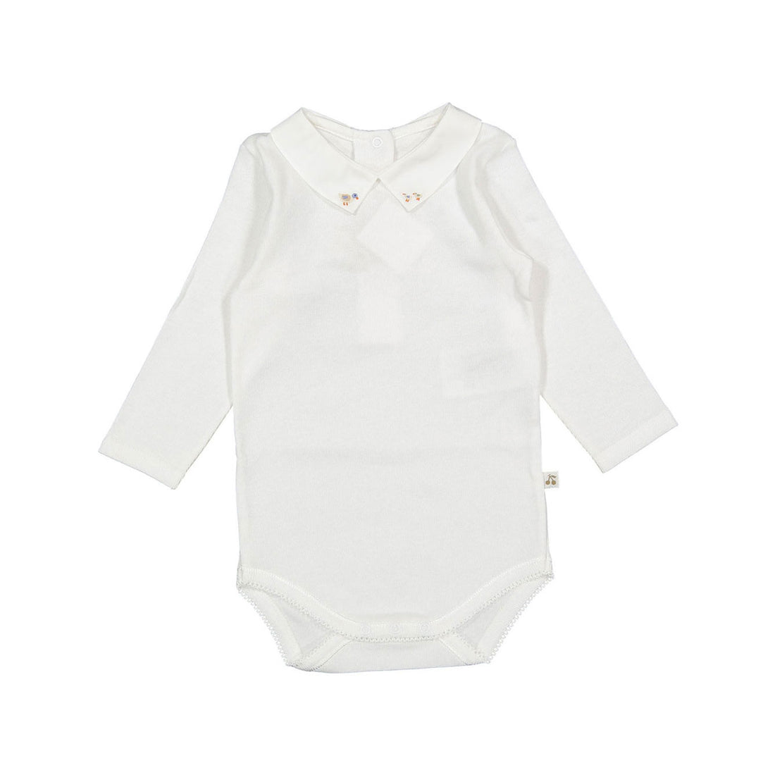 Bonpoint Off White Baby Girl Juillet Bodysuit