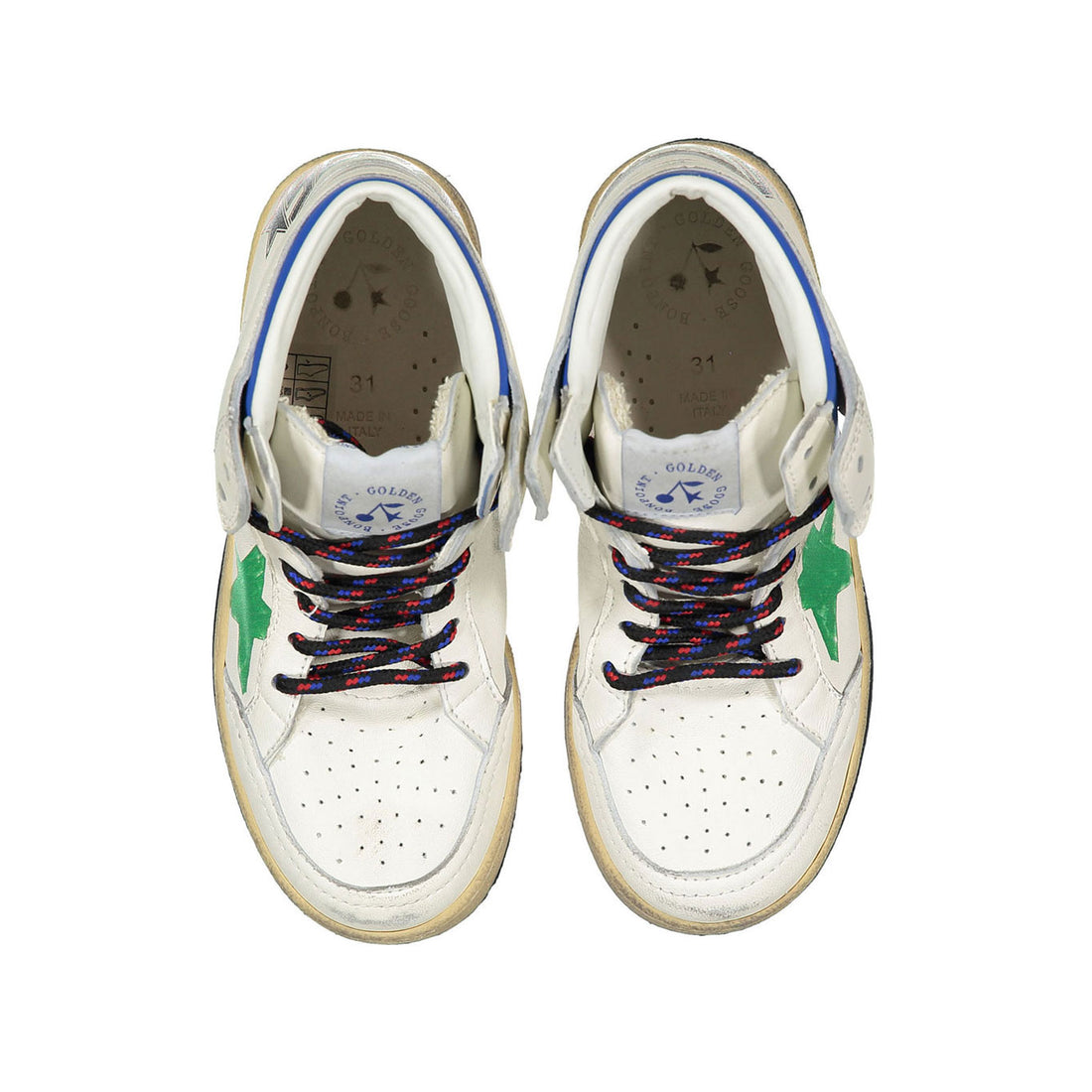 Bonpoint White Sky Star Sneakers