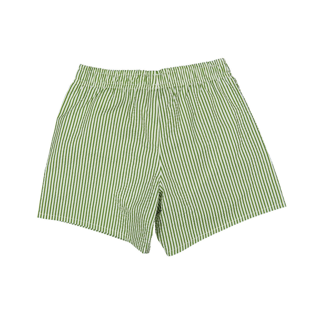 Colmar Hill Green Seersucker Swim Shorts
