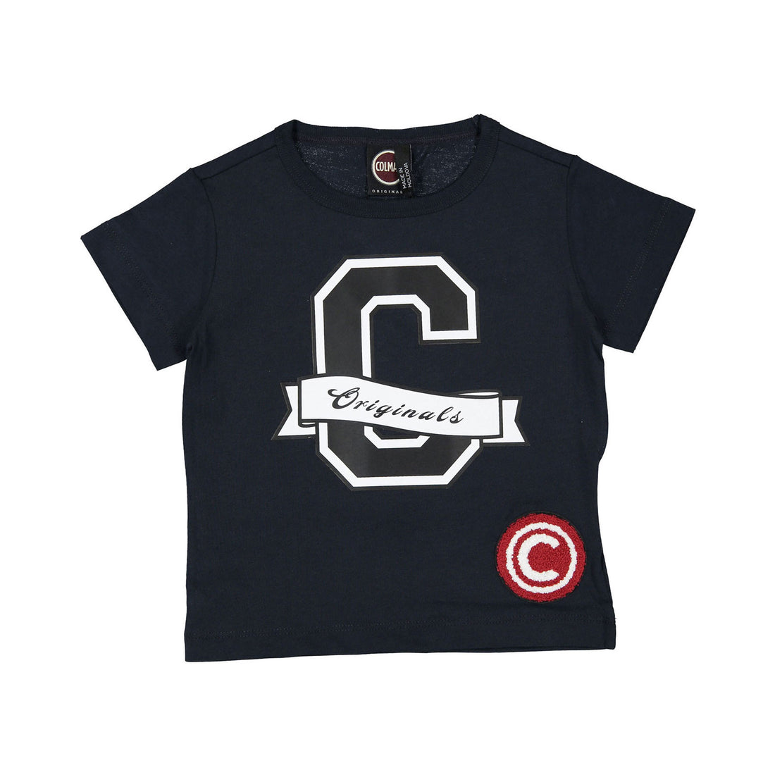 Colmar Navy Blue Varsity Logo Tee