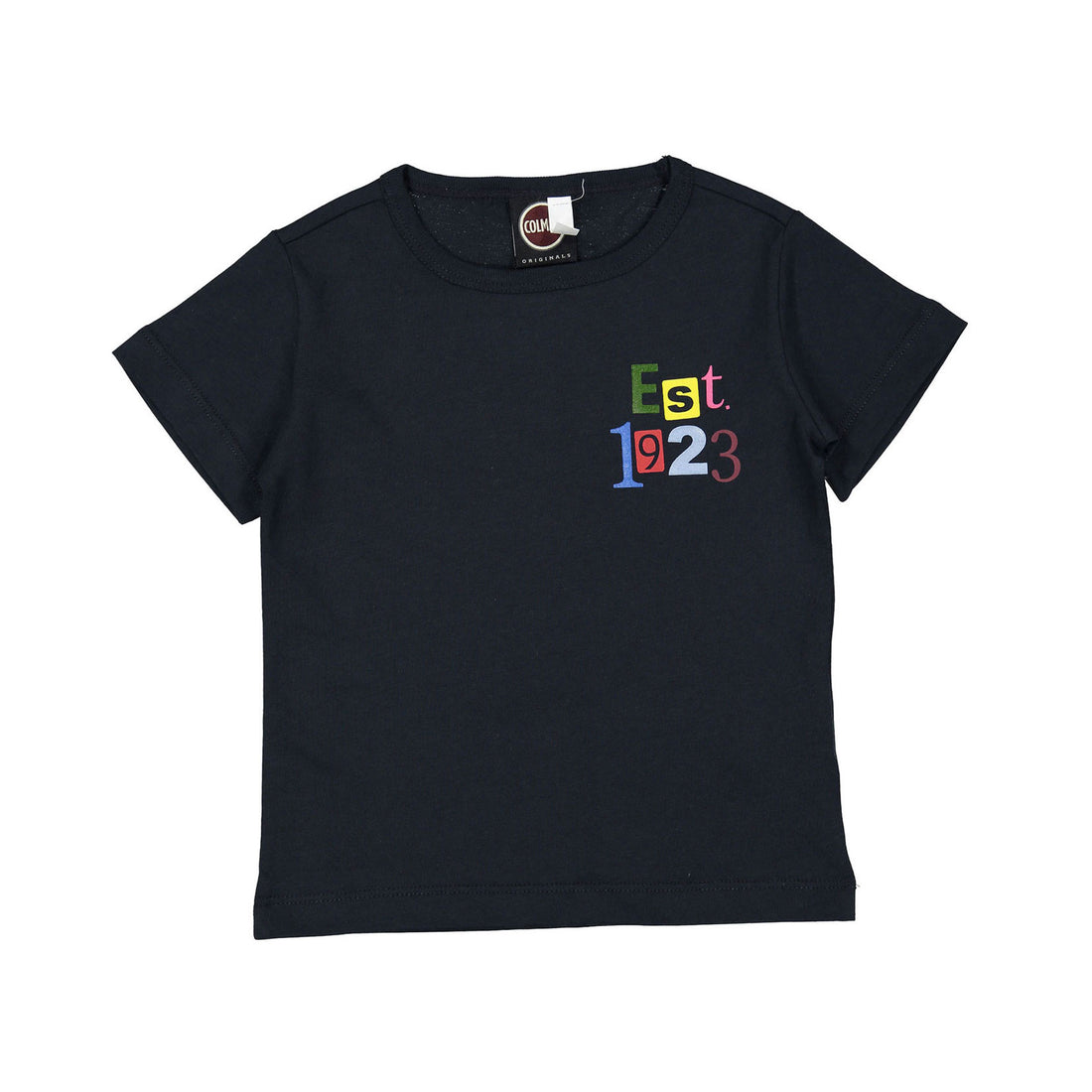 Colmar Navy Blue Fonts Graphic Tee