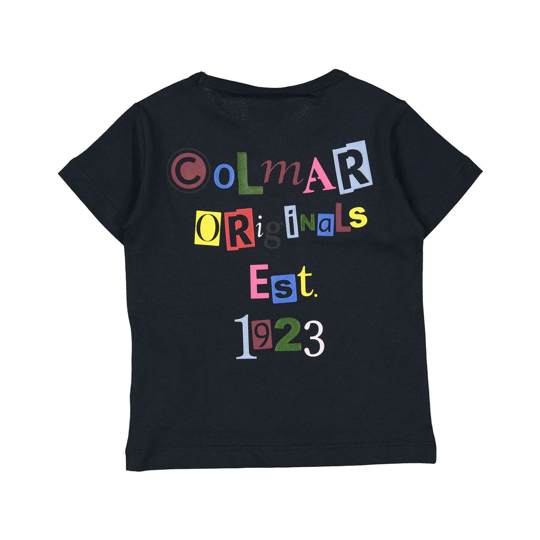 Colmar Navy Blue Fonts Graphic Tee