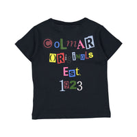 Colmar Navy Blue Fonts Graphic Tee