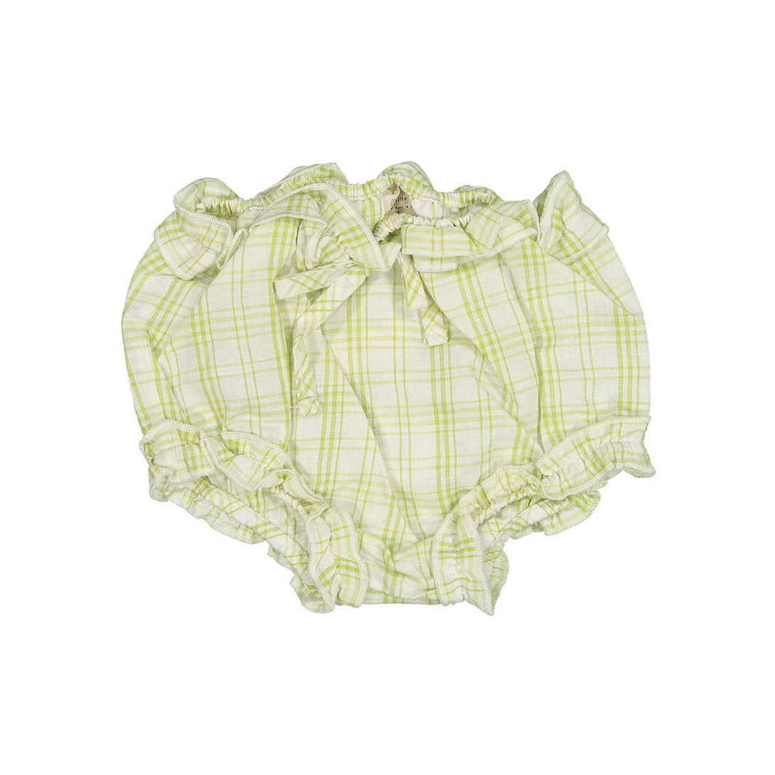 Fin and Vince Picnic Bloomer Grass Checker