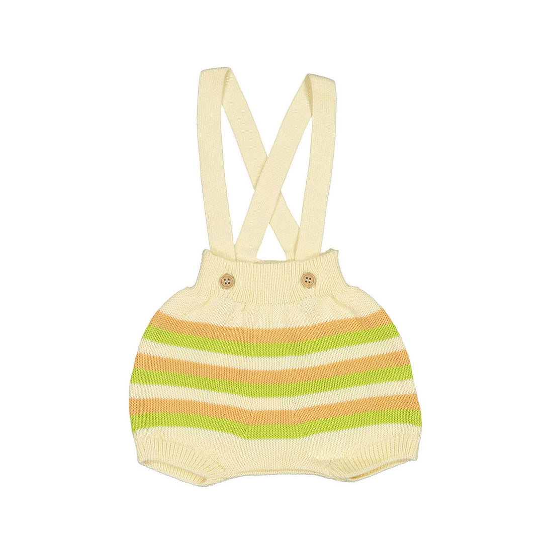 Fin and Vince Suspender Short Golden Earth Stripe