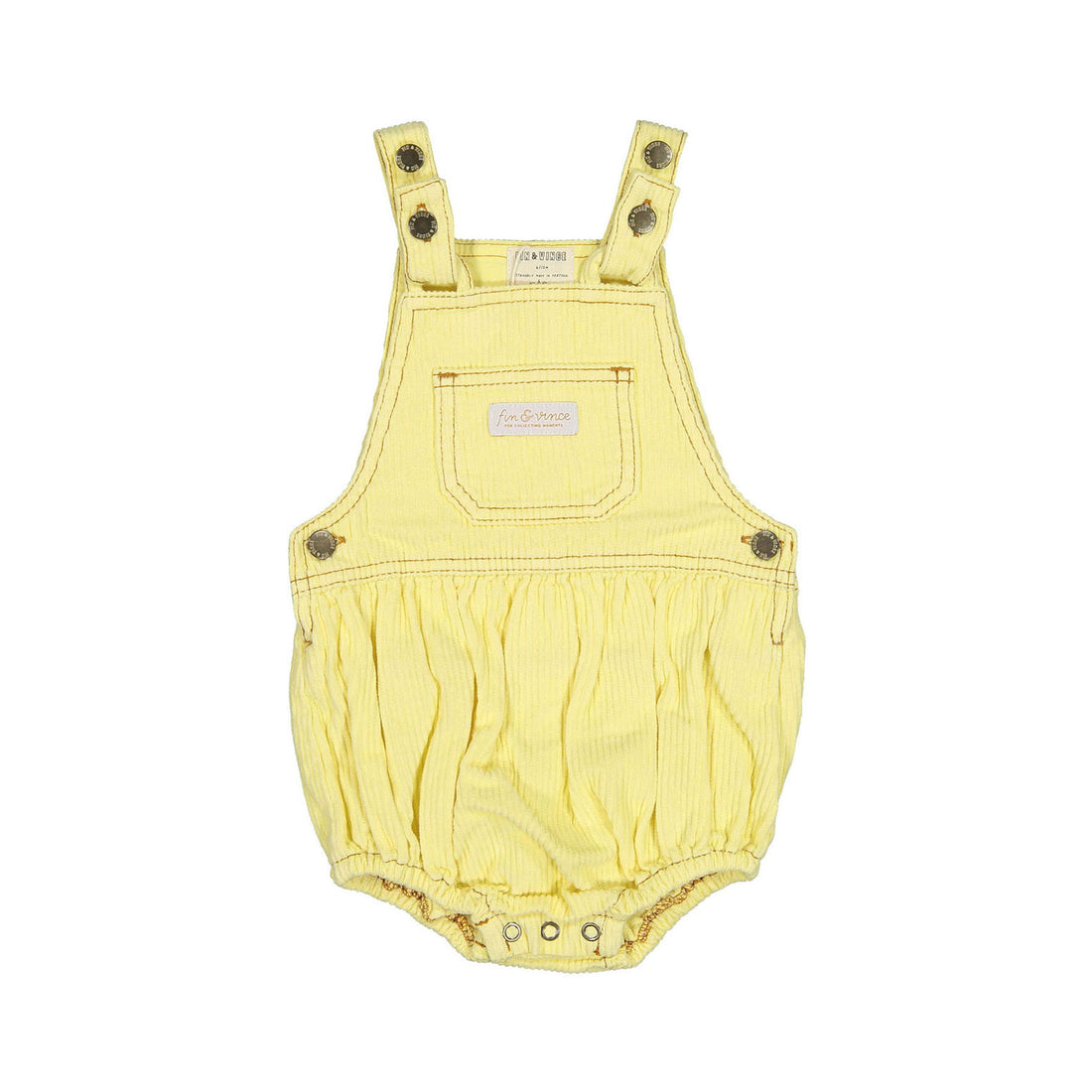 Fin and Vince Mini Overall Banana Cord