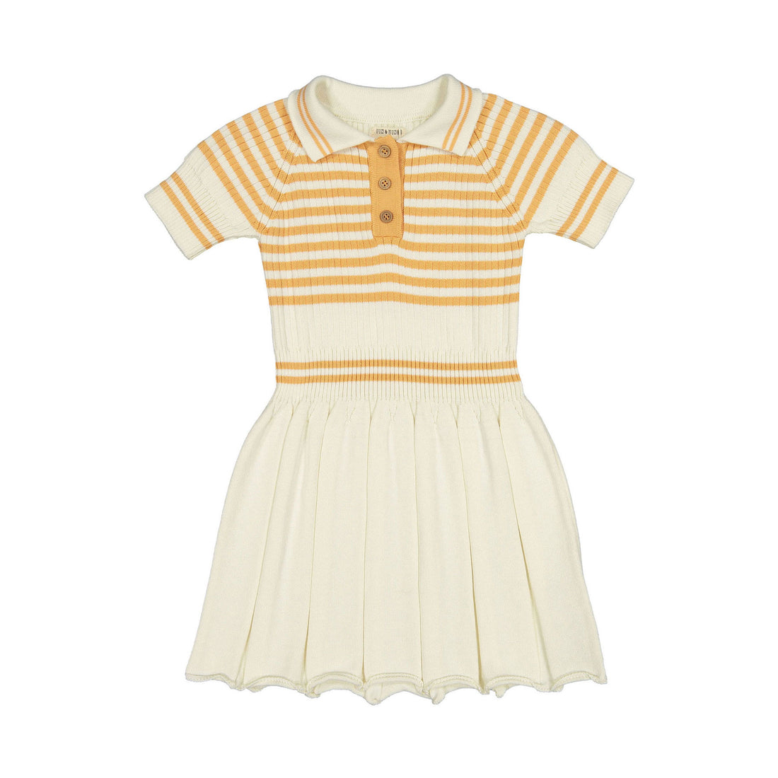 Fin and Vince Knit Dress Golden Earth
