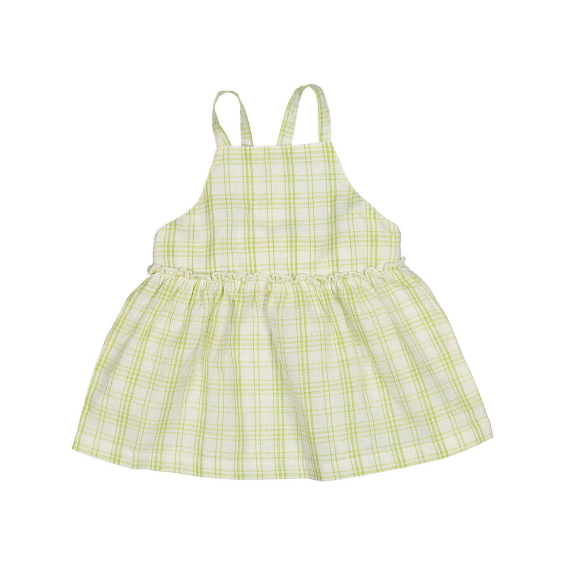 Fin and Vince Picnic Tunic Grass Checker