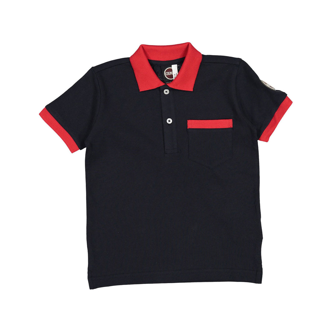 Colmar Navy Blue Short Sleeve Color Detail Polo