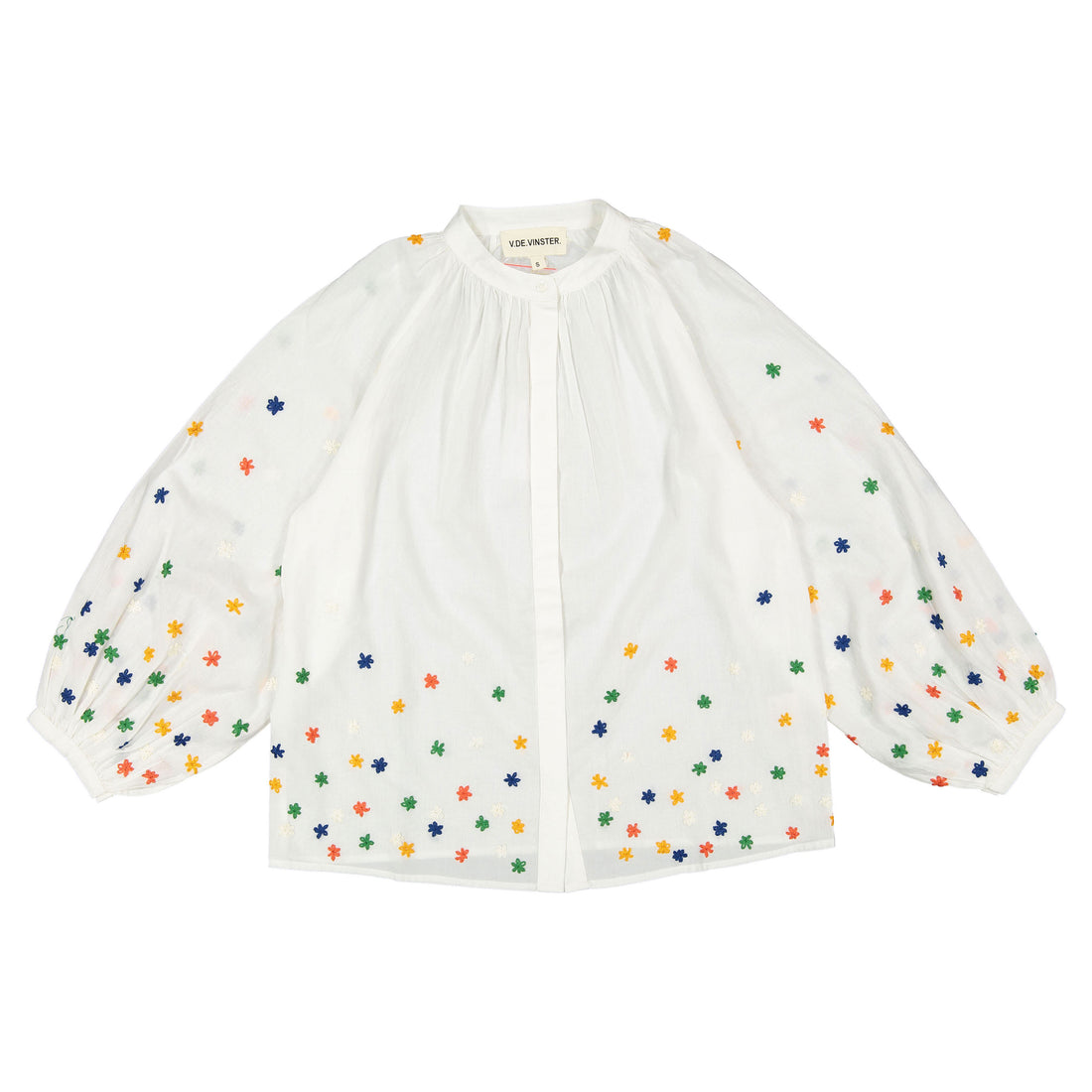 V DE VINSTER White Mata Blouse