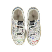 Golden Goose White/Ice Old School Sneakers