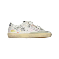 Golden Goose White/Ice Old School Sneakers