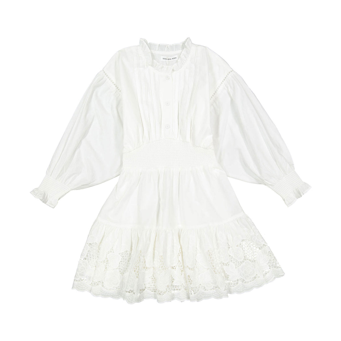 Designers Remix Cream Sandrine Broderie Dress – Ladida