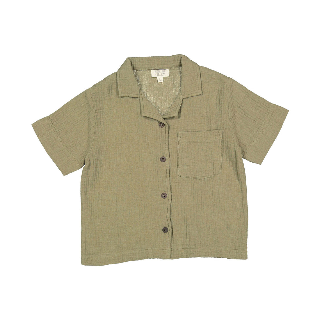 The Simple Folk  The Traveller Shirt- Sage