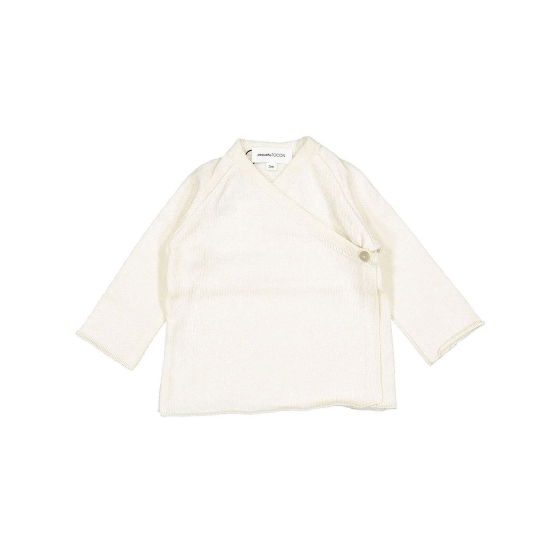 Pequeno Tocon Natural Baby Cardigan