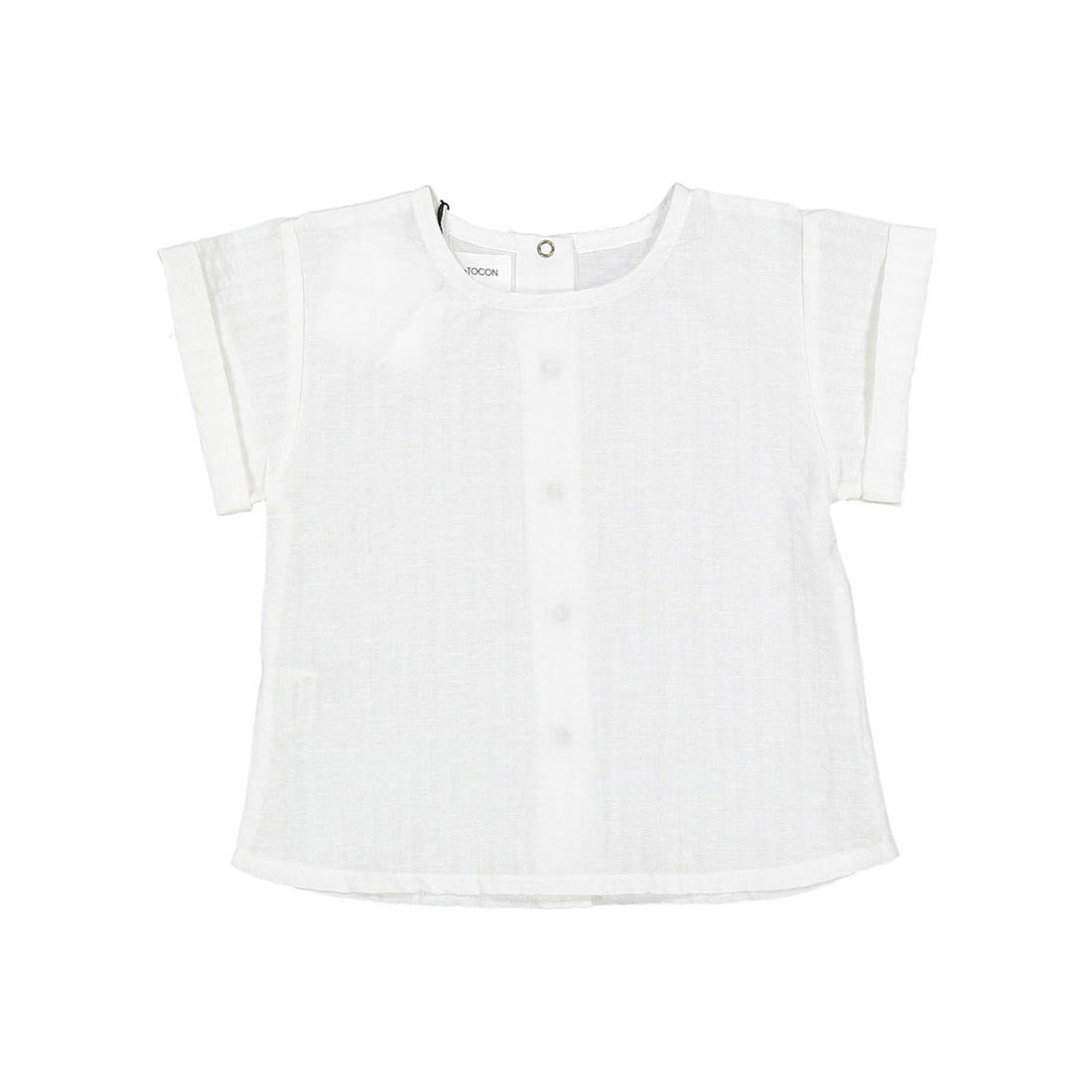 Pequeno Tocon White Baby Top