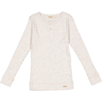 MarMar Copenhagen Beige Melange Henley Tee