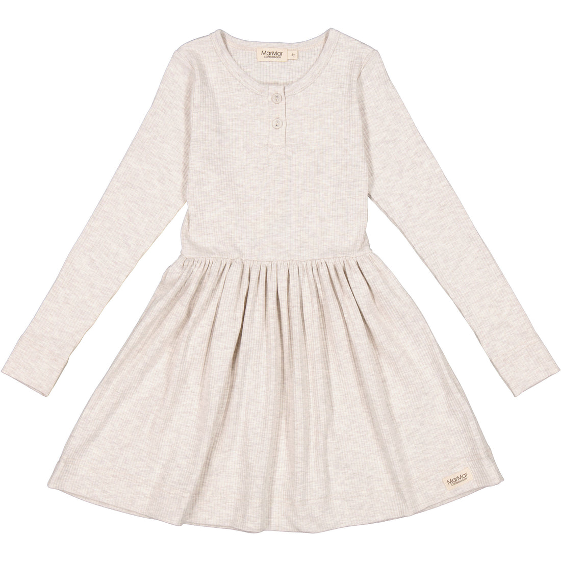 MarMar Copenhagen Beige Melange Dira Dress