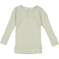 MarMar Copenhagen White Sage Long Sleeve Henley
