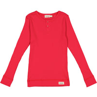 MarMar Copenhagen Red Currant Long Sleeve Henley
