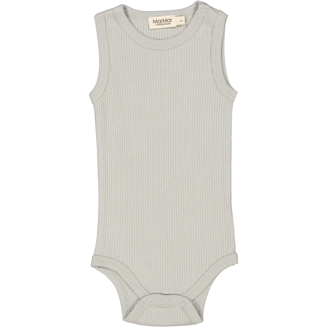 MarMar Copenhagen Chalk Plain Sleeveless Bodysuit