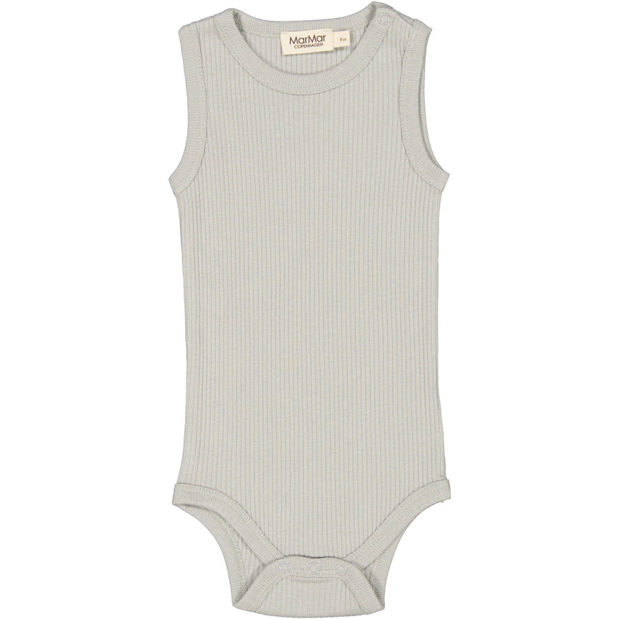MarMar Copenhagen Chalk Plain Sleeveless Bodysuit