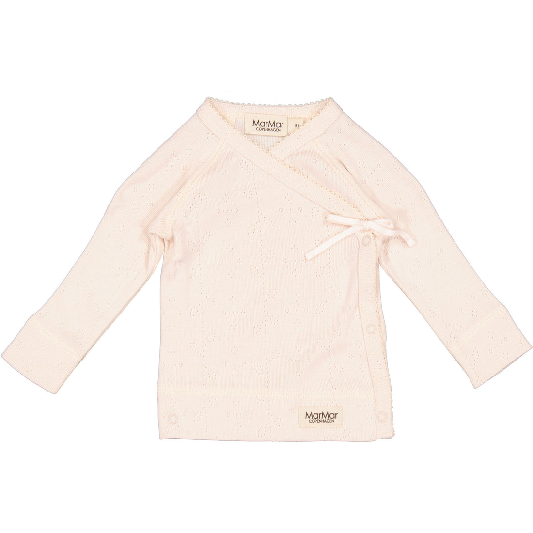 MarMar Copenhagen Barely Rose Tut Wrap Top