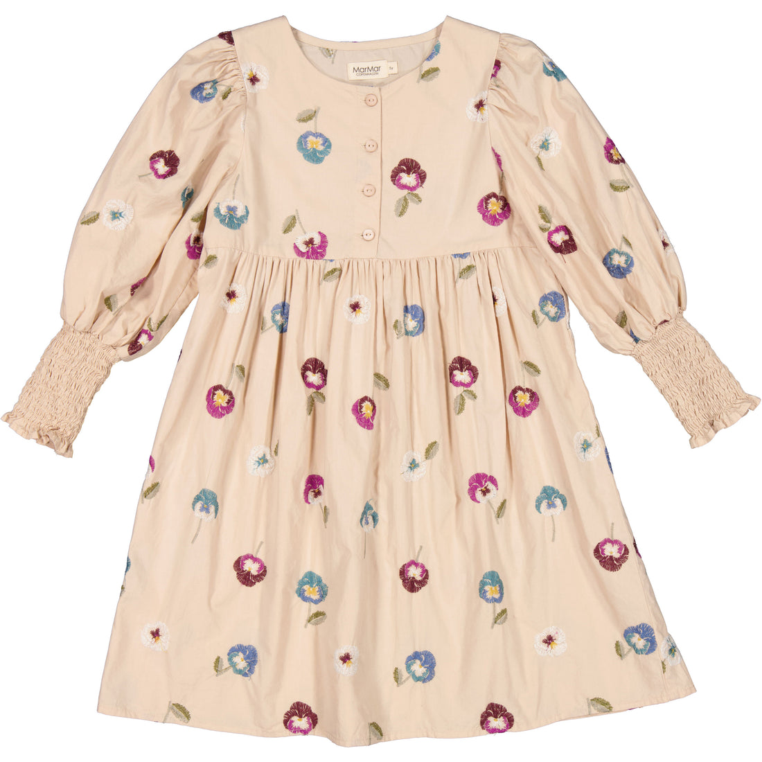 MarMar Copenhagen Pansy Embroidery Dura Dress